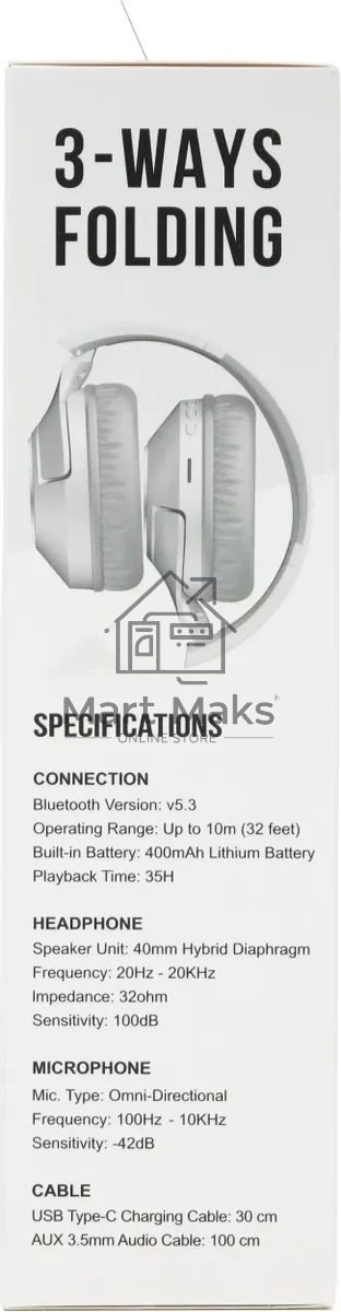 Наушники накладные A4Tech 2Drumtek BH300 белый/серый беспроводные bluetooth оголовье (BH300 GRAYISH WHITE)