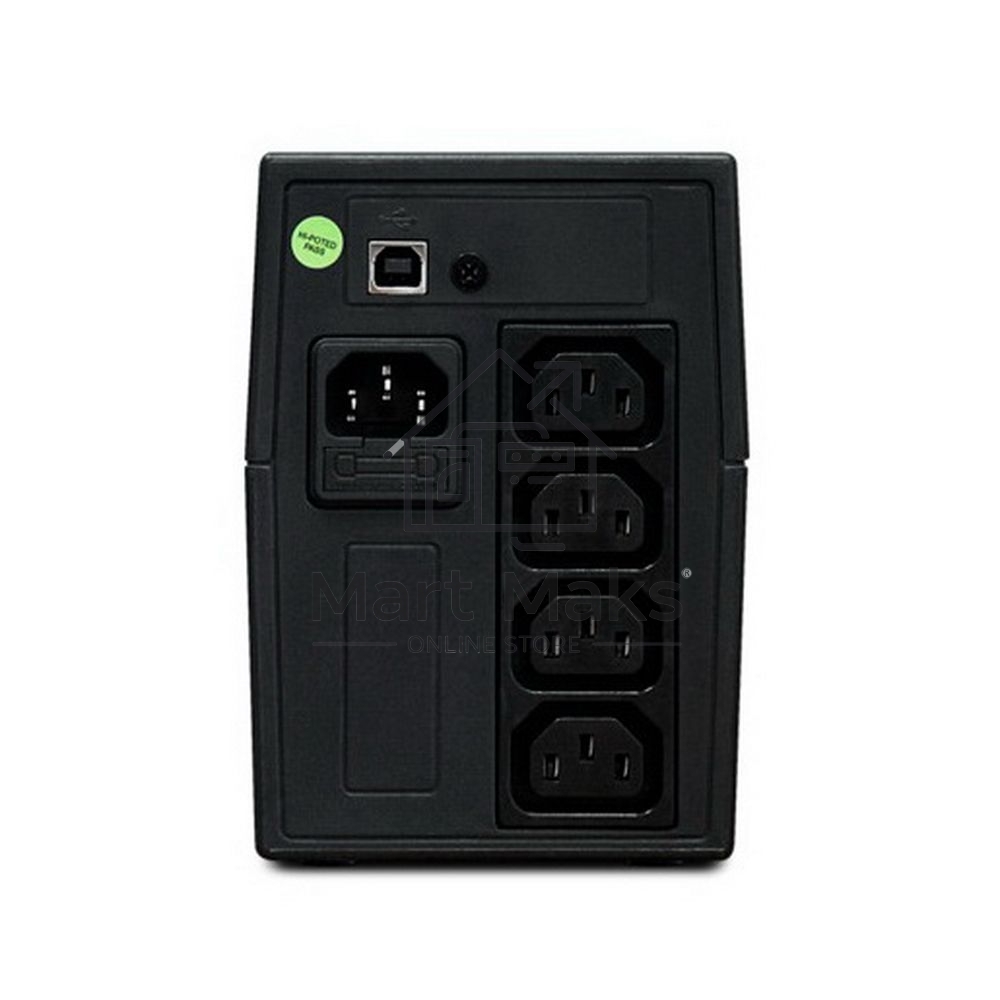 Источник бесперебойного питания Powerman UPS BackPro 650I Plus (IEC320)