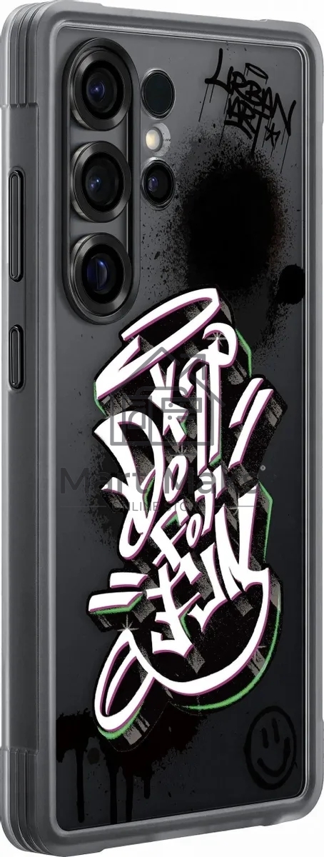 Чехол (клип-кейс) для Samsung Galaxy S25 Ultra Rugged Flipsuit Case S25 Ultra черный/прозрачный (EF-JS938CBEGRU)