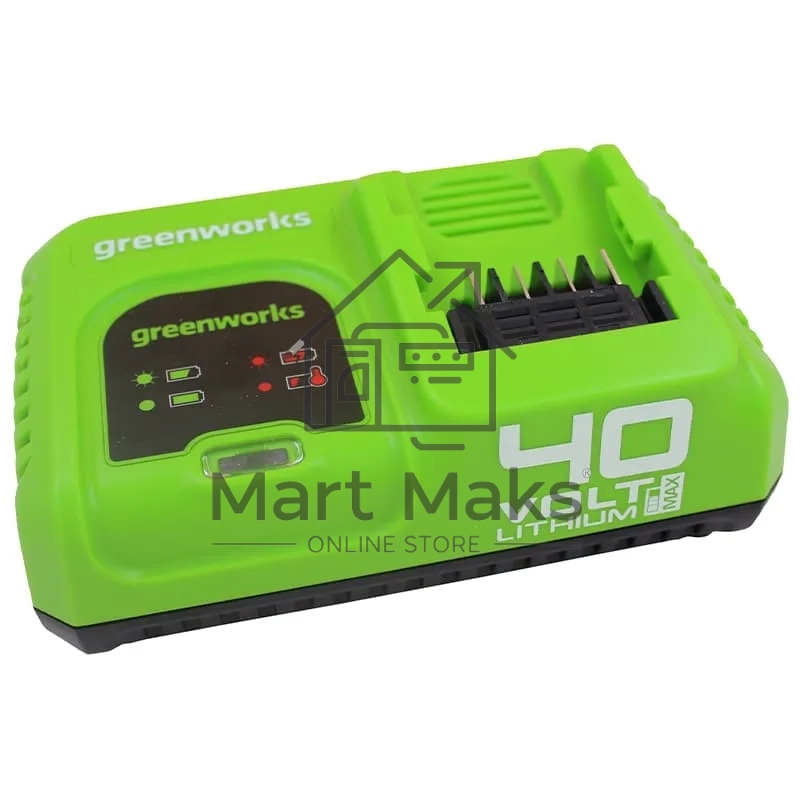 Быстрое зарядное устройство GreenWorks G40UC5, 40V, 5А(2945107)
