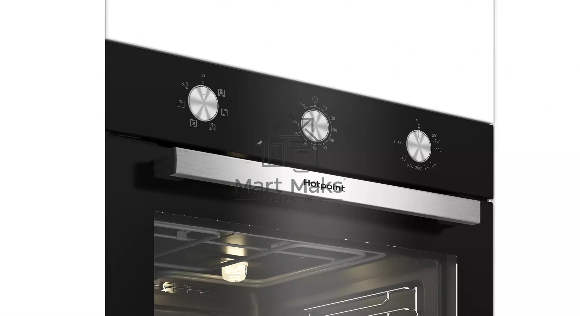 Духовой шкаф электрический встраиваемый Hotpoint HETF 614 JH BL черный