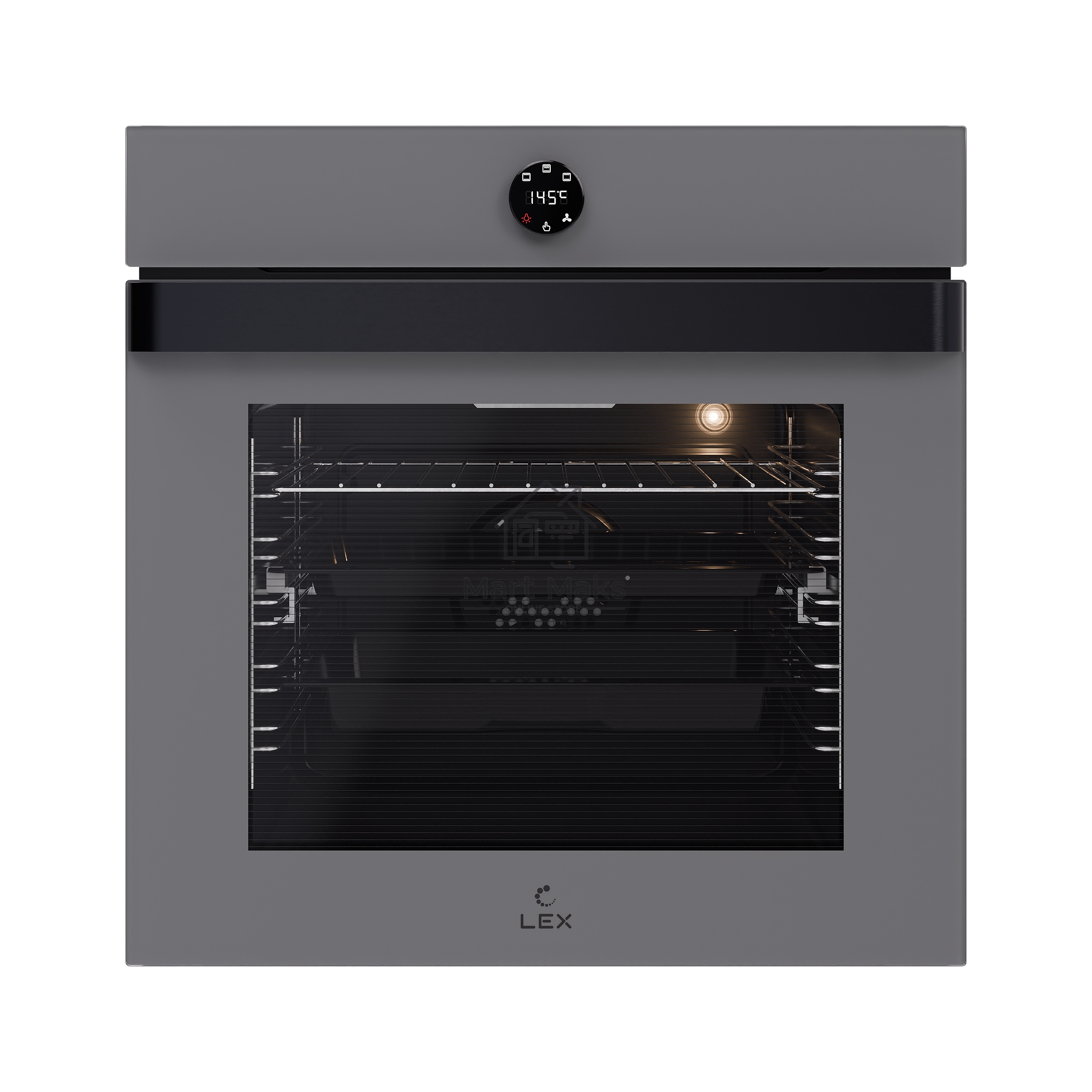 Духовой шкаф электрический LEX EDP 607 GR Wide Series серый