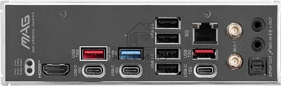 Материнская плата MSI MAG B850 TOMAHAWK MAX WIFI, AM5, AMD B850, 4xDDR5, 4xSATA, 4xM.2, 3xPCI-E x16, 1xHDMI, 1x5Gb LAN, 2xUSB-A 5Gbps, 4xUSB-A 2.0, 3xUSB-C 10Gbps, 7.1, Wi-Fi 7, Bluetooth 5.4, ATX