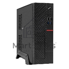 Компьютерный корпус Desktop ExeGate MI-307U2-M450 (mini-ITX/mATX, БП M450 с вент. 8см, 2хUSB+2хUSB 3.0, HD аудио, черный)