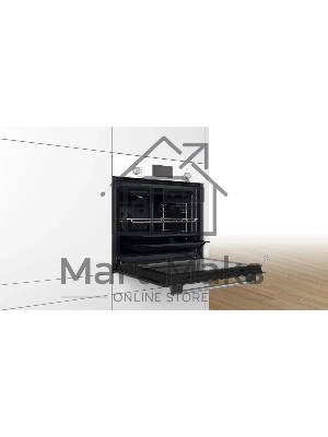 Духовой шкаф электрический Bosch HBF512BW1T белый