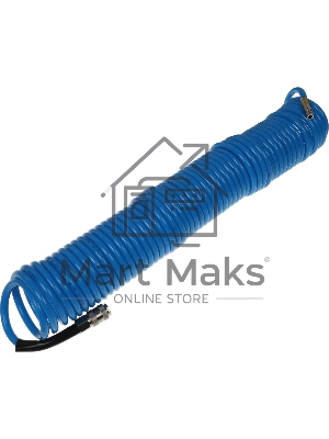 Шланг FUBAG 170302 спиральный с фитингами рапид полиуретан 15 бар 6x10мм 15м