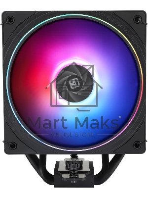 Устройство охлаждения(кулер) Thermalright Assassin Spirit 120 Soc-AM5/AM4/1151/1200/1700 черный 4-pin 25.6dB Al+Cu 900gr Ret (AS120-EVO)