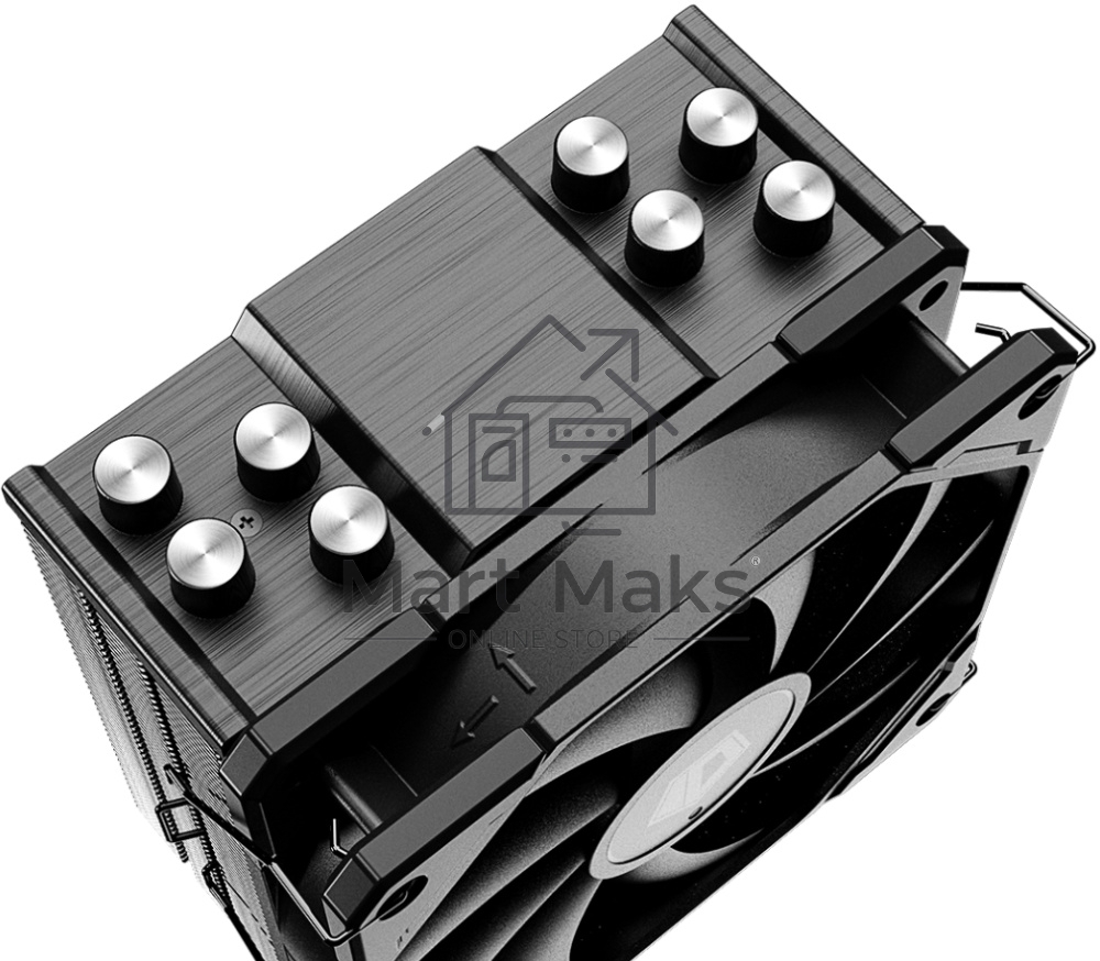 Кулер для процессора ID-COOLING SE-214-XT PRO черный 120мм алюминий+медь 1500rpm 28.9db 4-pin 180W 151мм