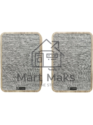 Акустическая система Оклик OK-417A 2.0 светлое дерево 40Вт BT