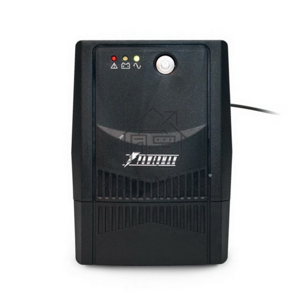 Источник бесперебойного питания Powerman UPS BackPro 650I Plus (IEC320)