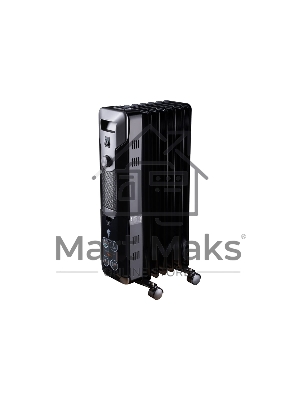 Обогреватель масляный Leonord LE-1907 (7 секций) черный, 1500 Вт, 10 м2, термостат