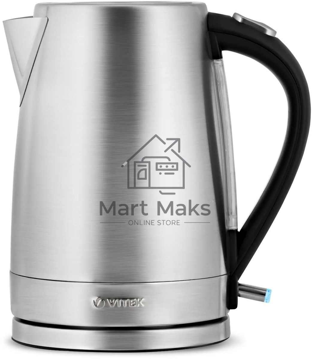 Чайник электрический Vitek VT-7000 1.7л. 2200Вт серебристый (корпус: металл)