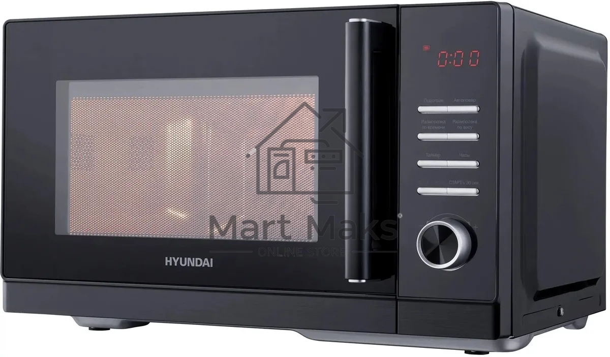 Микроволновая печь Hyundai HYM-D3013 25л. 800Вт черный