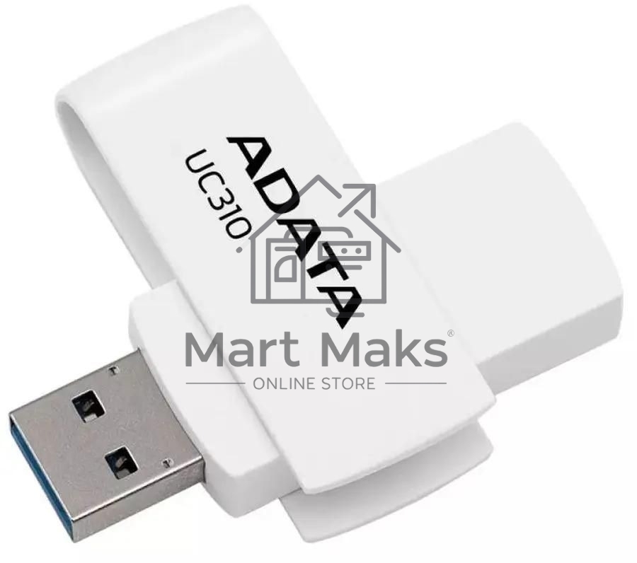Флешка USB R/W ADATA R/W USB3 64GB WHITE UC310-64G-RWH