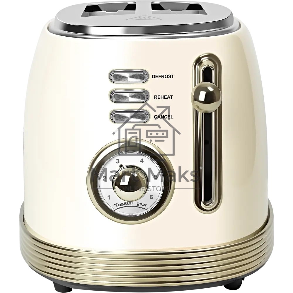 Тостер ARESA AR-3007 900 Вт, слоновая кость