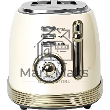 Тостер ARESA AR-3007 900 Вт, слоновая кость