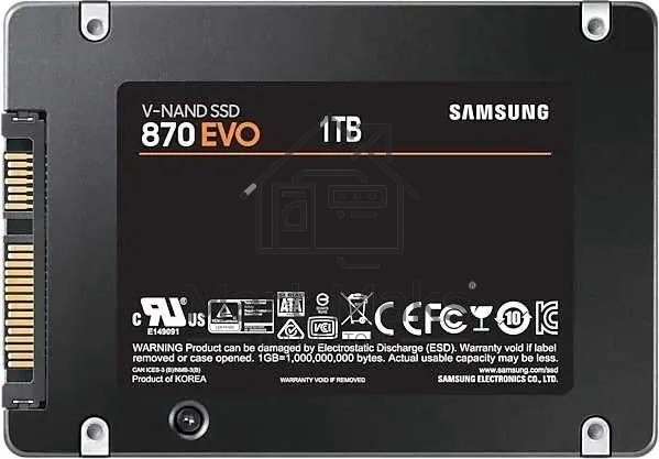 Накопитель SSD Samsung 870 EVO, 1TB, SATA III, 2.5