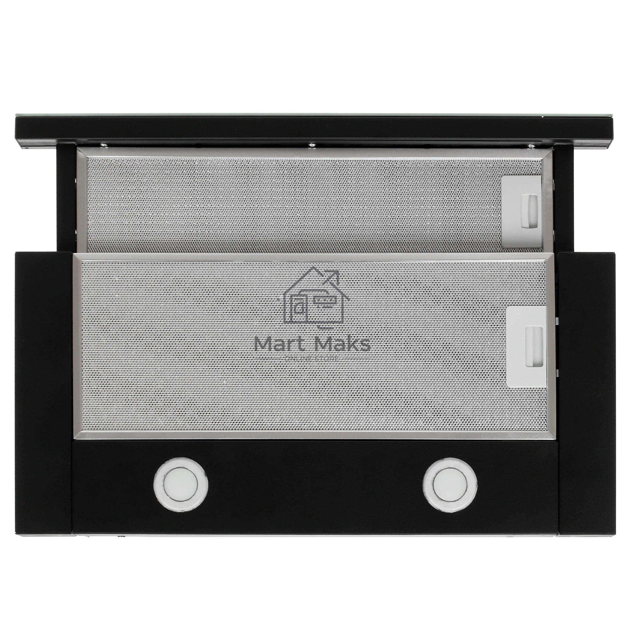 Встраиваемая вытяжка Korting KHP 6617 GN черный/черный