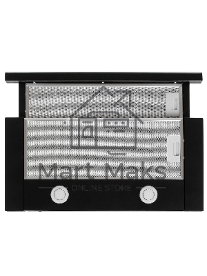 Встраиваемая вытяжка Korting KHP 6617 GN черный/черный