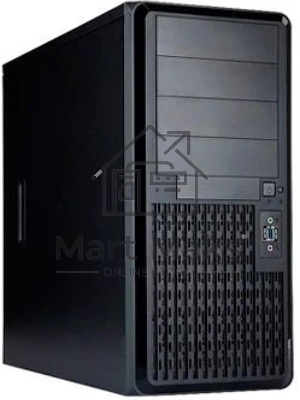 Компьютерный корпус Midi Tower InWin PE689 Black 650W B65E 80plus Bronze USB 3.0*2+A(HD)+front fan 120мм*1+rear fan 120мм*1+ 2*2SATA+1*1SATA/holes for SL20” RACKMOUNT