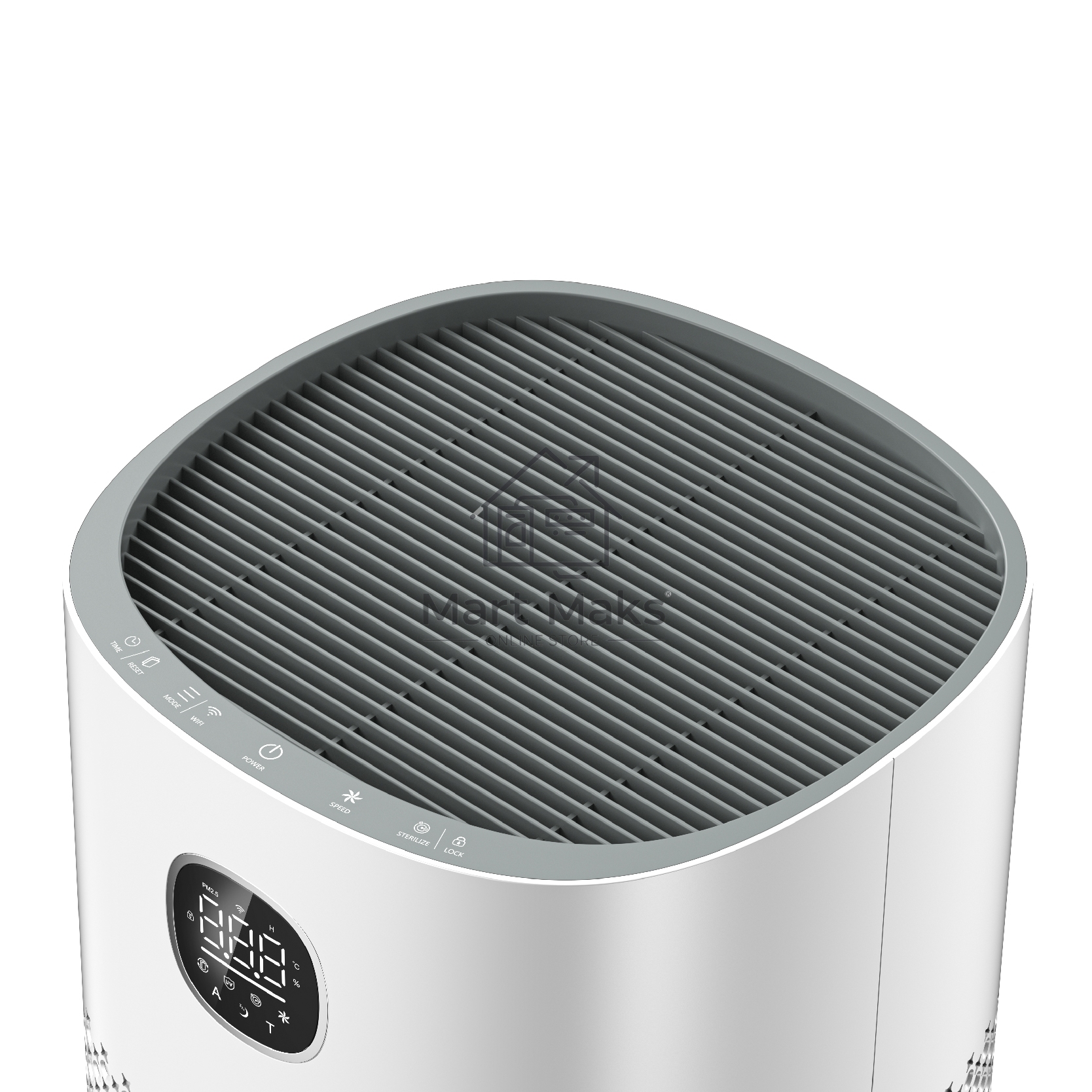 Очиститель воздуха Just Aircon JSA-52A6W белый, 62 м², HEPA-фильтр, ионизация