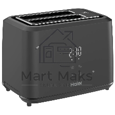 Тостер Haier HT-503 черный, 930 Вт, 2 слота