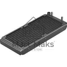 Система жидкостного охлаждения PCCOOLER DA240 V2, 240 мм, 2x120 мм, ARGB, 270 Вт