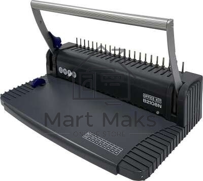 Переплетчик Office Kit B2108NK (BINE0012) A4/перф.8л.сшив/макс.150л./метал.пруж. (9-16мм)