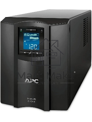 Источник бесперебойного питания APC Smart-UPS C SMC1000IC 600Вт 1000ВА черный