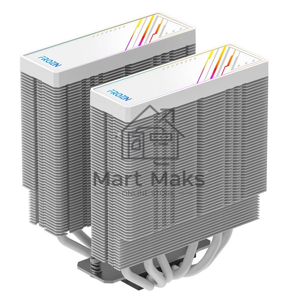 Устройство охлаждения(кулер) ID-Cooling Frozn A620 ARGb белый 120мм алюминий+медь 2000rpm 30db 4-pin 270W 154мм