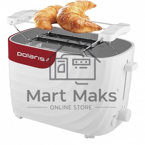 Тостер Polaris PET-0720 белый-красный