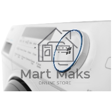 Стиральная машина Haier HWD80-BP14959B белый, загрузка фронтальная 8 кг, 5 кг - сушка, 1400 об/мин, класс: A