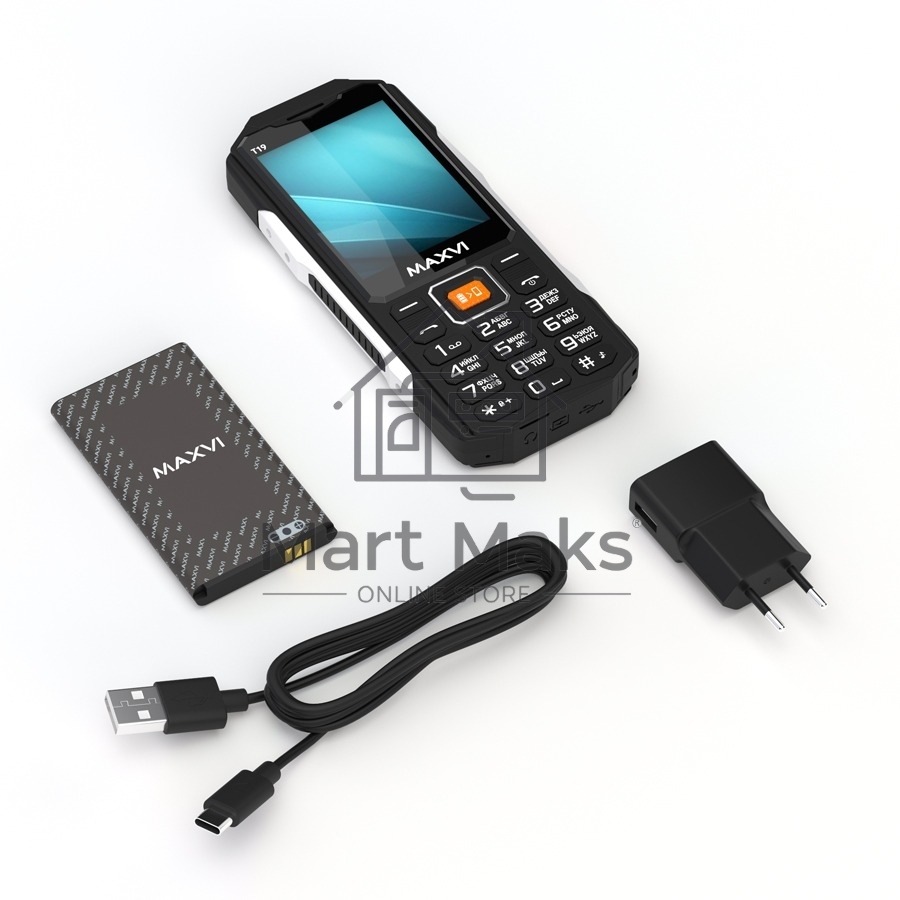 Мобильный телефон MAXVI T19 черный