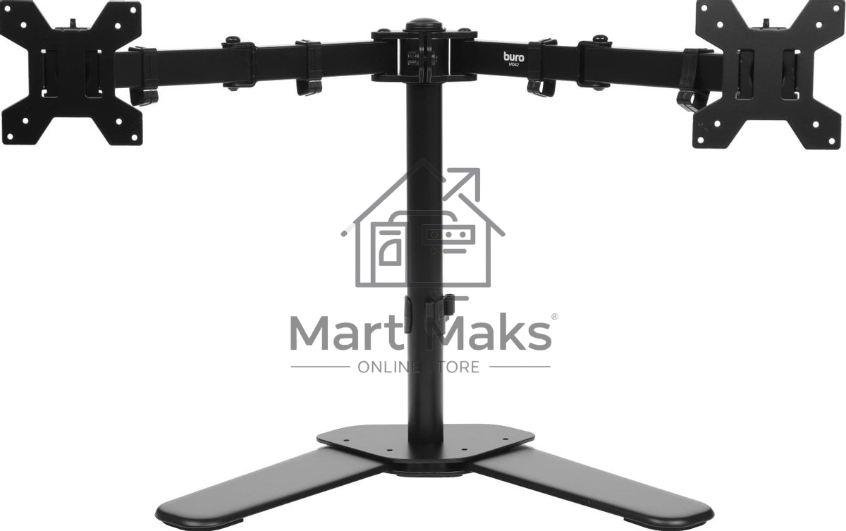 Кронштейн для мониторов ЖК Buro M042 черный 17