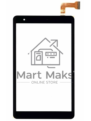 Сенсорное стекло (тачскрин) DEXP Ursus S180i Kid's, черное