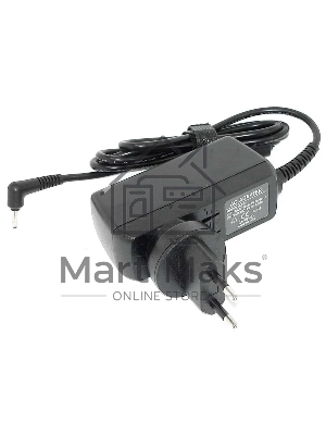 Блок питания (сетевой адаптер) для ноутбуков Asus 19V 1.58A 2.5x0.7мм 30W Travel Charger, OEM