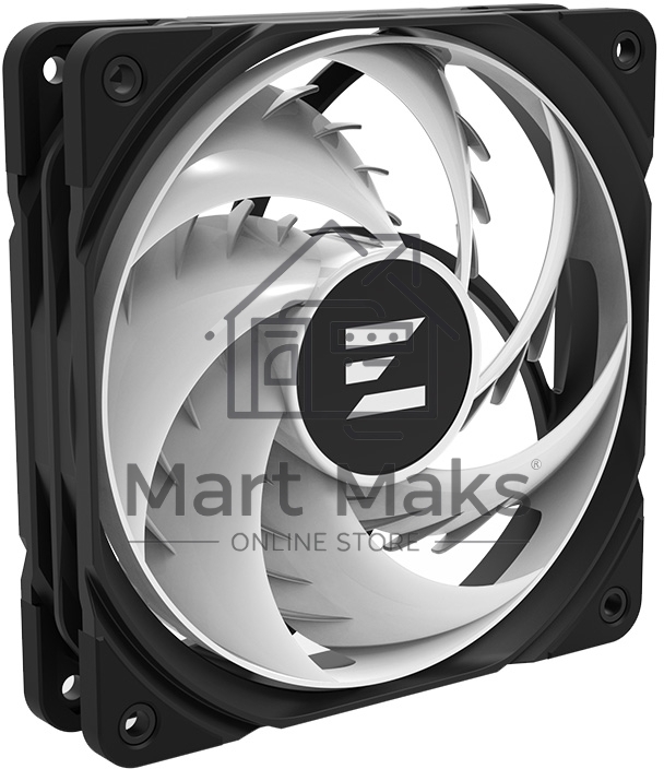 Вентилятор для корпуса Zalman ZM-AF120 ARGB черный, 120 мм, 2000 об/мин, 29.7 дБ, 4 pin
