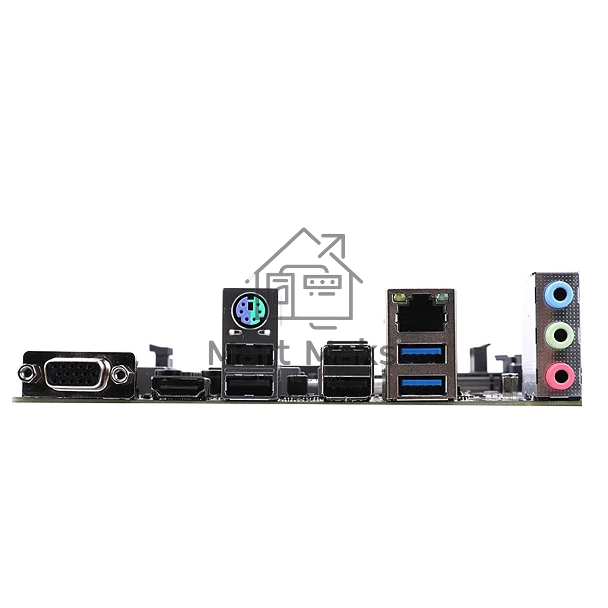 Материнская плата Colorful H610M-E M.2 V20, LGA 1700, Intel H610, 2xDDR4, 4xSATA, 1xM.2, 1xPCIe 4.0 x16, 1xDP, 1xHDMI, 1xVGA, 1x 1Gb LAN, 2xUSB-A 3.2 Gen 1, 4xUSB 2.0, 3x3.5 мм, 5.1, mATX