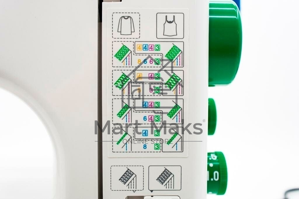 Распошивальная машина Janome CoverPro 7, белый
