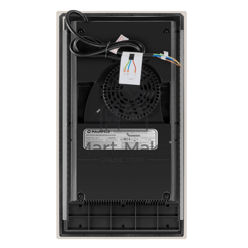 Индукционная варочная панель Maunfeld CVI292S2FBG Inverter независимая, бежевый