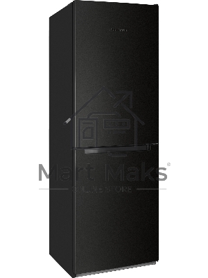 Холодильник Nordfrost NRB 131 B черный двухкамерный 170/100 л морозилка снизу, капельная система