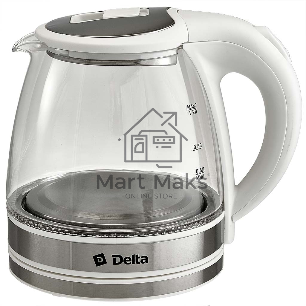 Чайник электрический DELTA DL-1121 белый