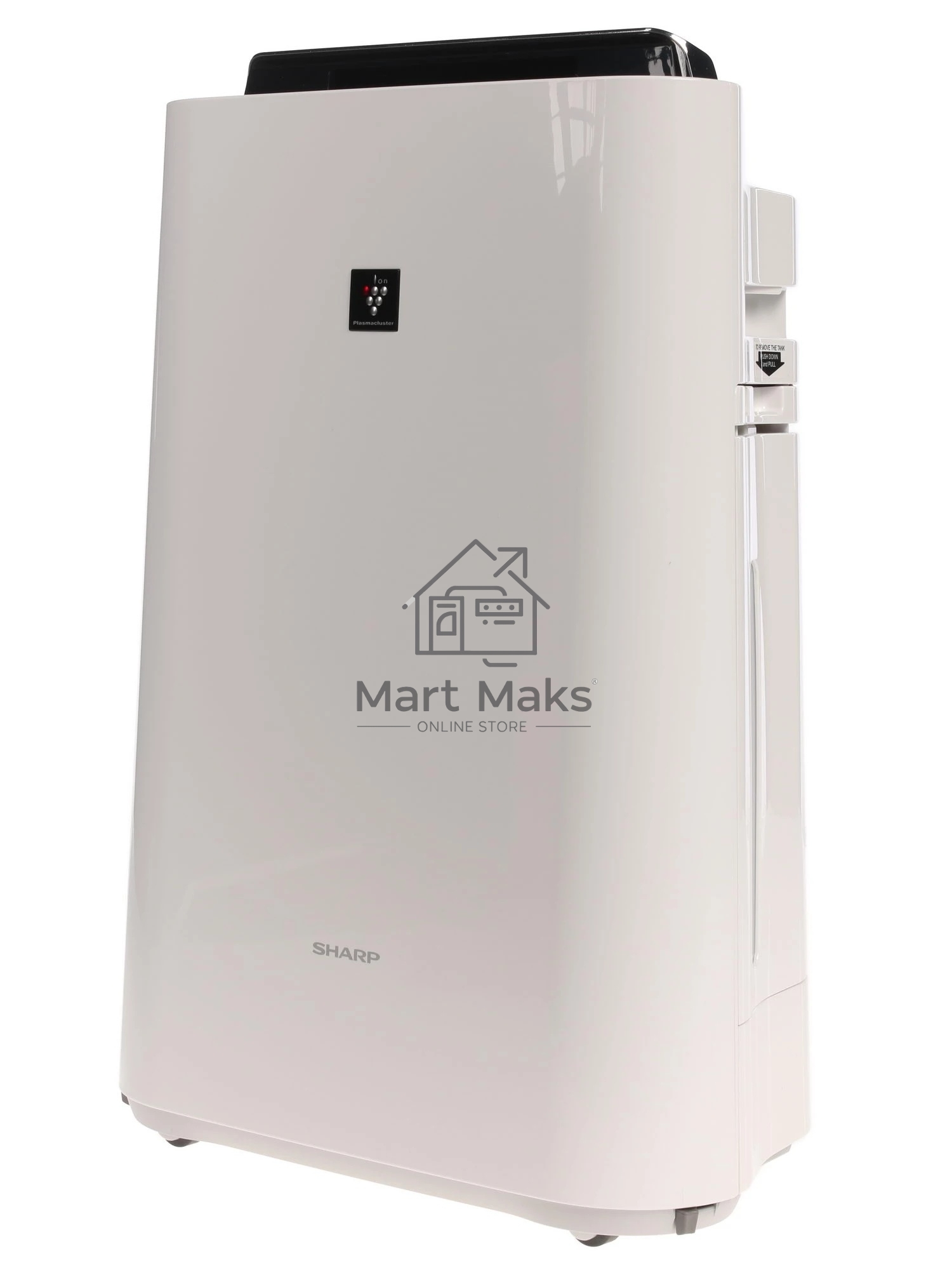 Климатический комплекс Sharp KC-D51RW белый, 38 м², 2.5 л, HEPA-фильтр, ионизация Plasmacluster, гигростат