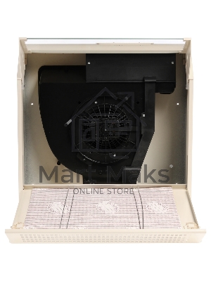 Вытяжка подвесная Elikor Davoline 50П-290-П3Л бежевый, 50 см, 290 м³/ч, 34 дБ