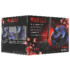 Пылесос Kelli KL-8016 синий, 420/2200 Вт, уборка сухая, пылесборник мешок 2 л