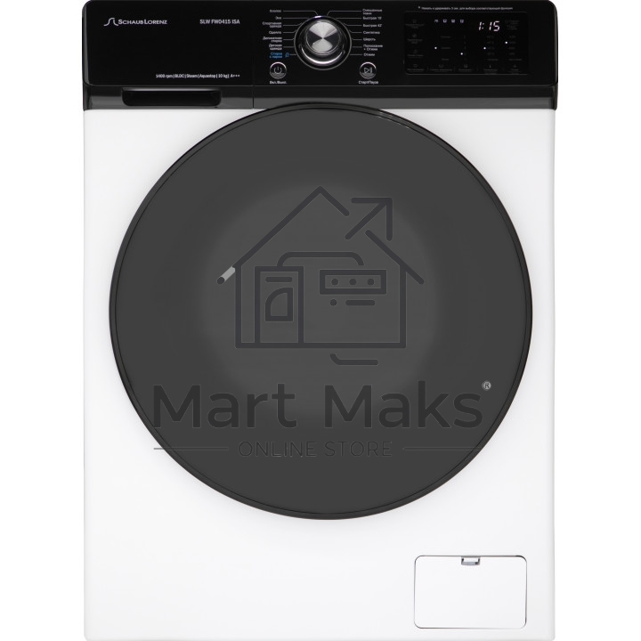 Стиральная машина Schaub Lorenz SLW FW0415 ISA белый, загрузка фронтальная 10 кг, 1400 об/мин, класс A+++