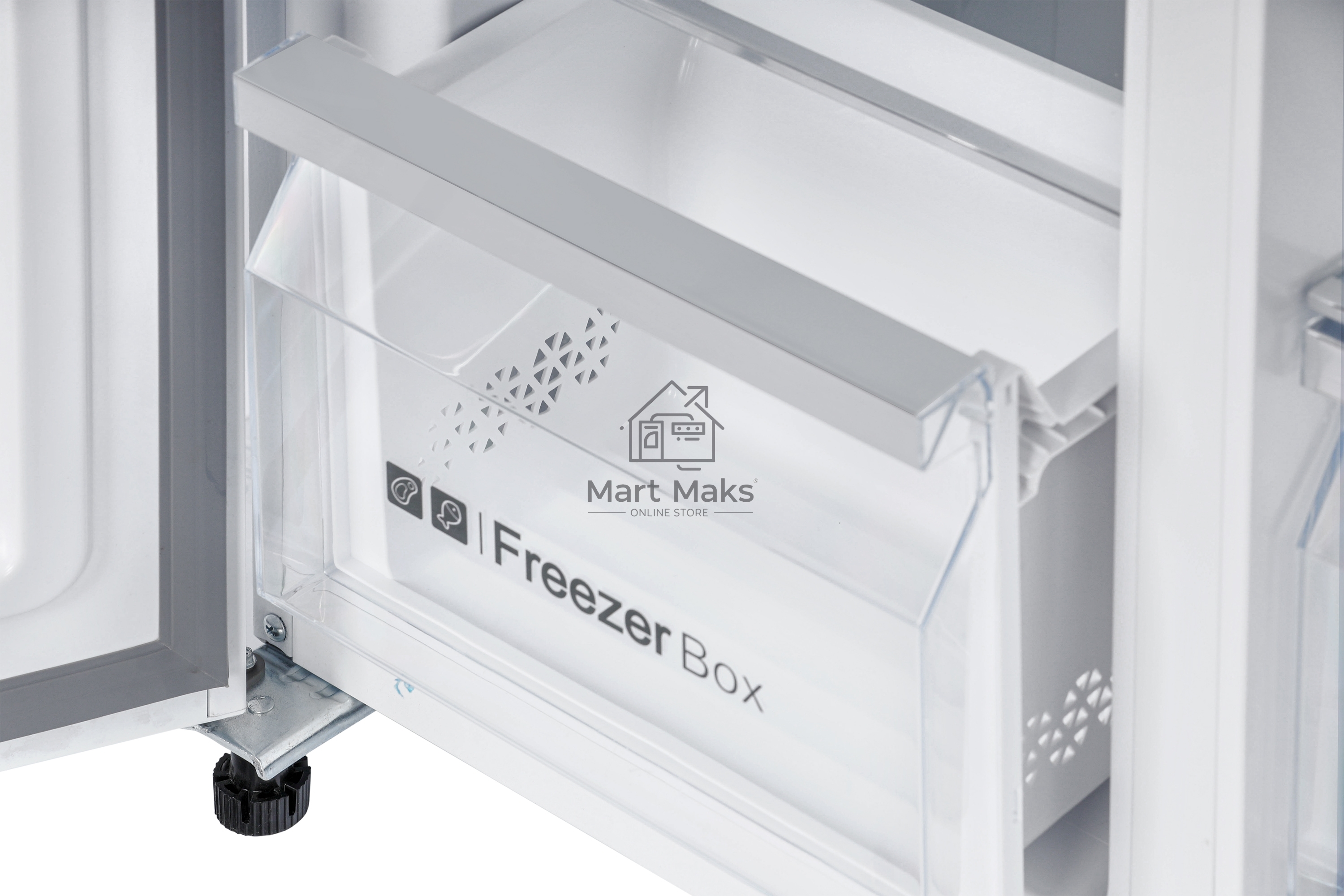 Холодильник Nordfrost RFS 525DX NFGW inverter белое стекло двухкамерный 283/183л морозилка сбоку, No Frost, Side-by-Side
