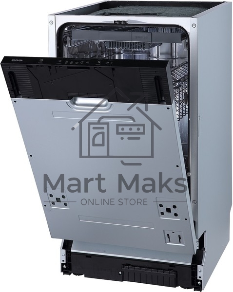 Встраиваемая посудомоечная машина Gorenje GV520E10, черный, 44.8 см, 11 компл., 47 дБ, класс A++