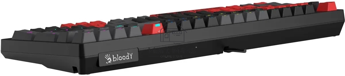 Клавиатура A4Tech Bloody S98 Sports Red BLMS Plus проводная USB красный/черный