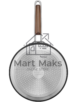 Сковорода блинная Rondell Fjord RDA-1797 круглая 25см покрытие: Xylan Plus ручка несъемная (без крышки) черный